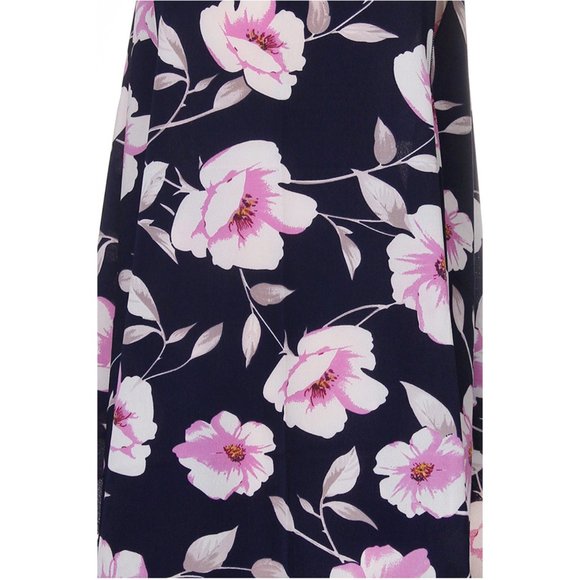 Code22 Big Flower Pattern Beach Cover Up - Picture 4 of 4